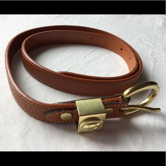 *SOLD* Dooney & Bourke Leather Belt British Tan M - Picture 4 of 16